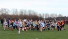 The start of the under-13 girls North Eastern Cross Country, Champs., Temple Park, South Shields. Photo: David T. Hewitson/Sports for All Pics
